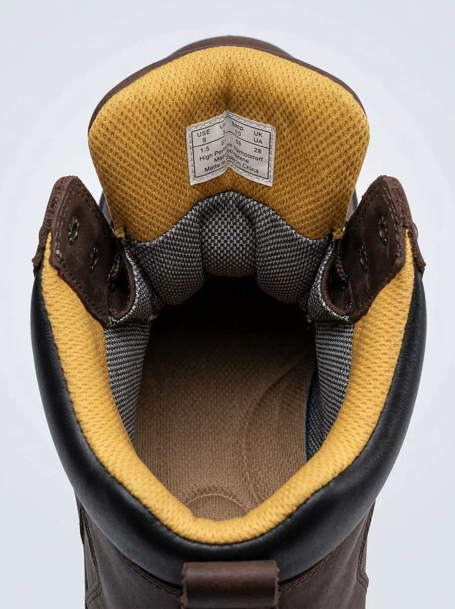 Lace-Up Men's Waterproof Work Boots