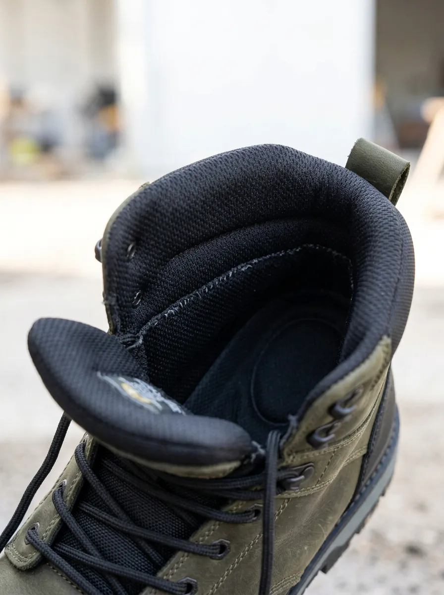 Contractor Tactical Leather-Look Men's Waterproof Work Boots