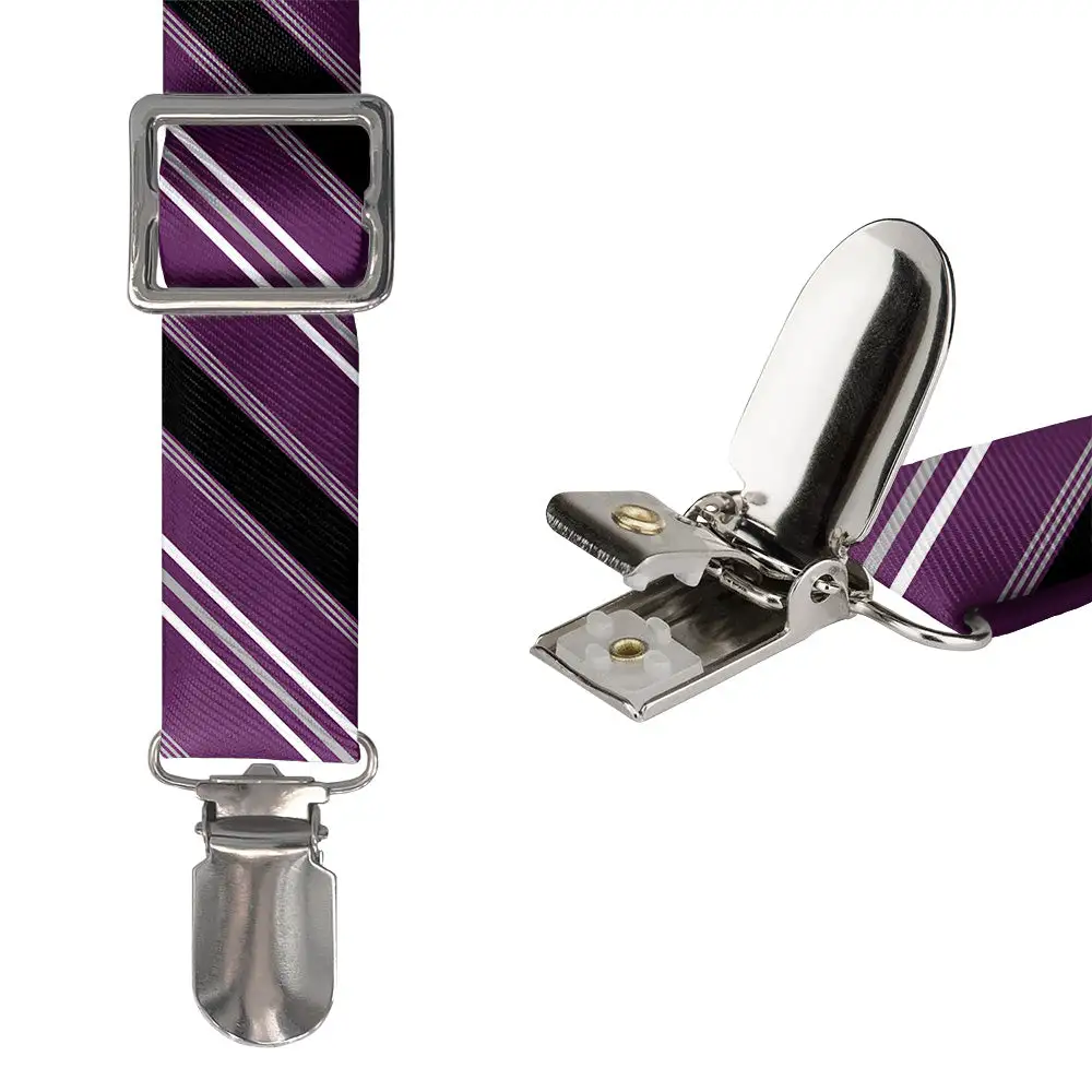 Executive Stripe Pattern Suspenders