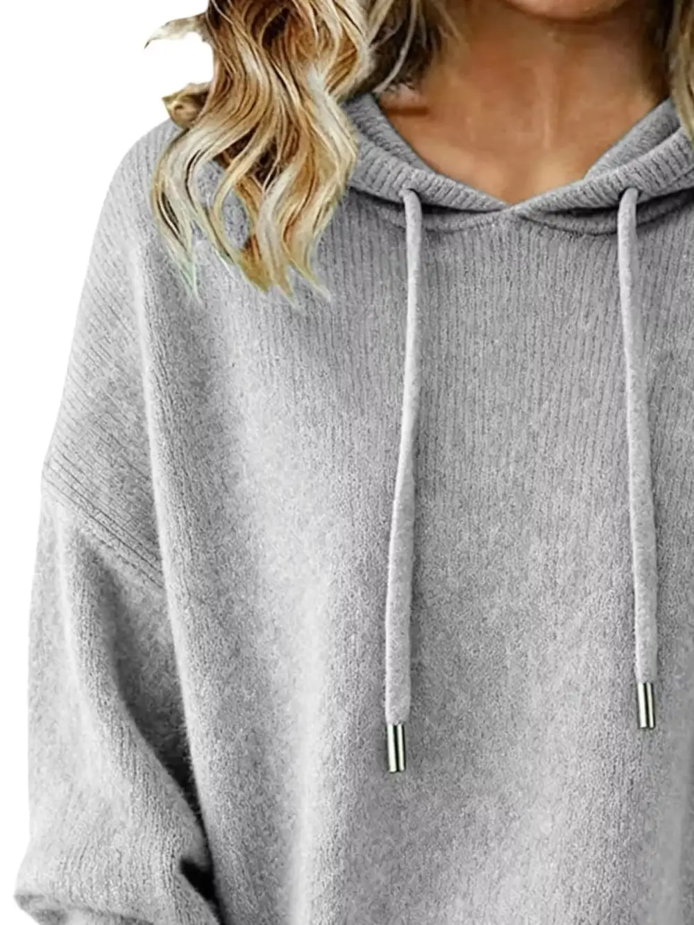 Modern Drawstring Long Sleeve Sweater