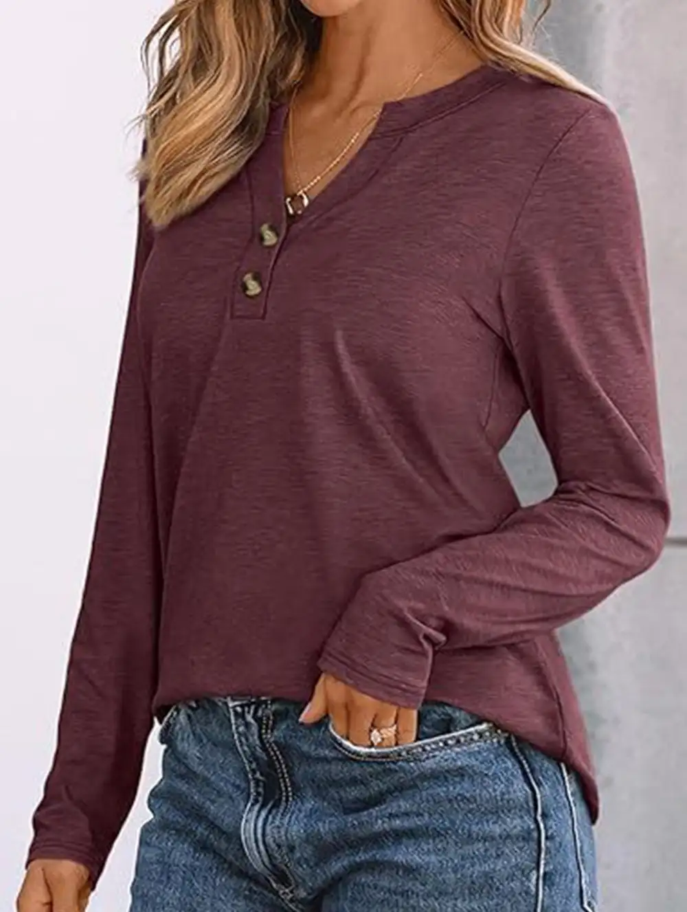 V Neck Top