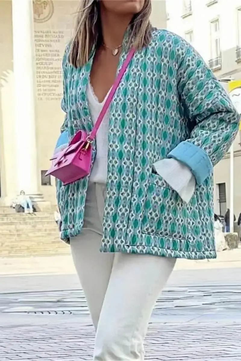 Floral Textured Jacket