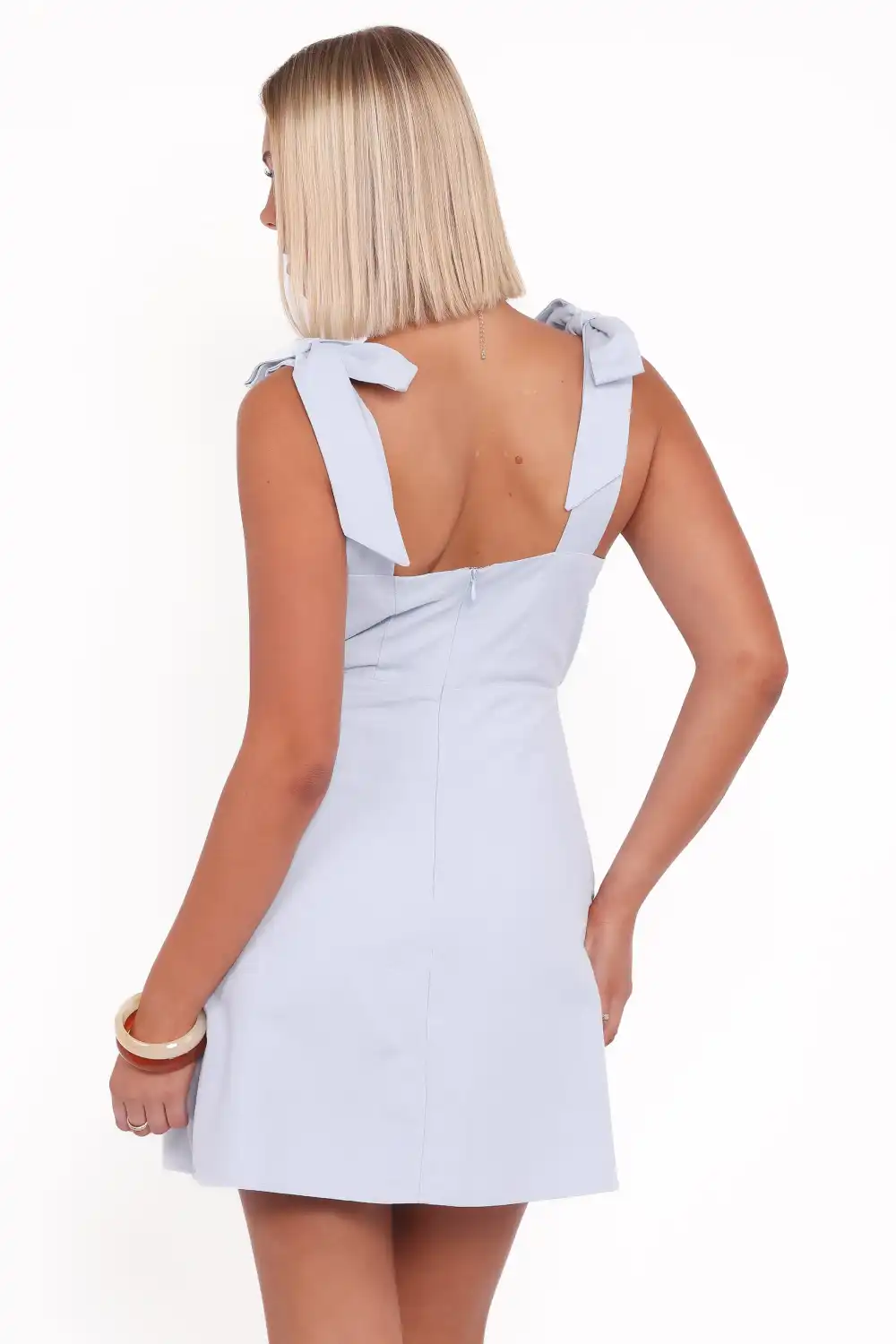 Sleeveless V-Neck Mini Dress