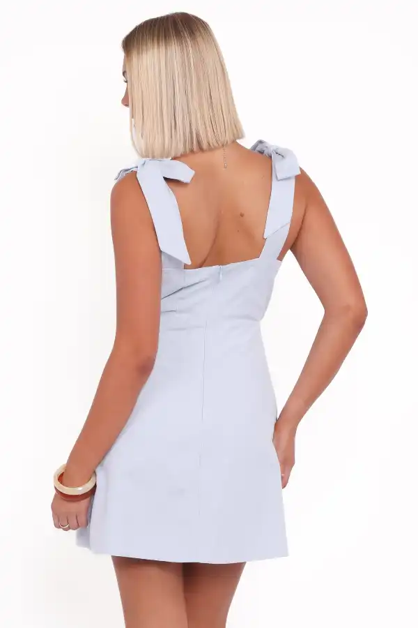 Sleeveless V-Neck Mini Dress