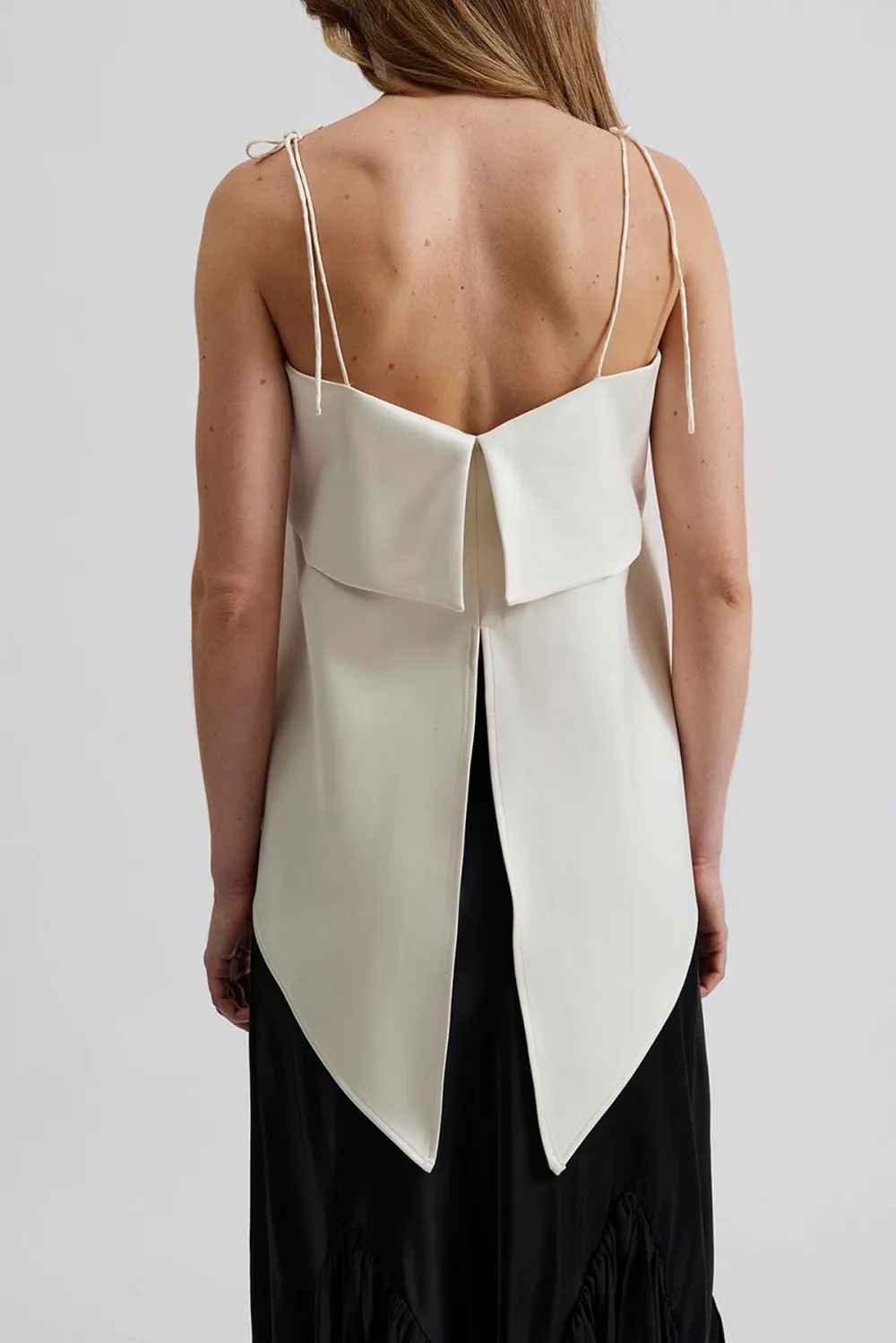 Open back strappy top