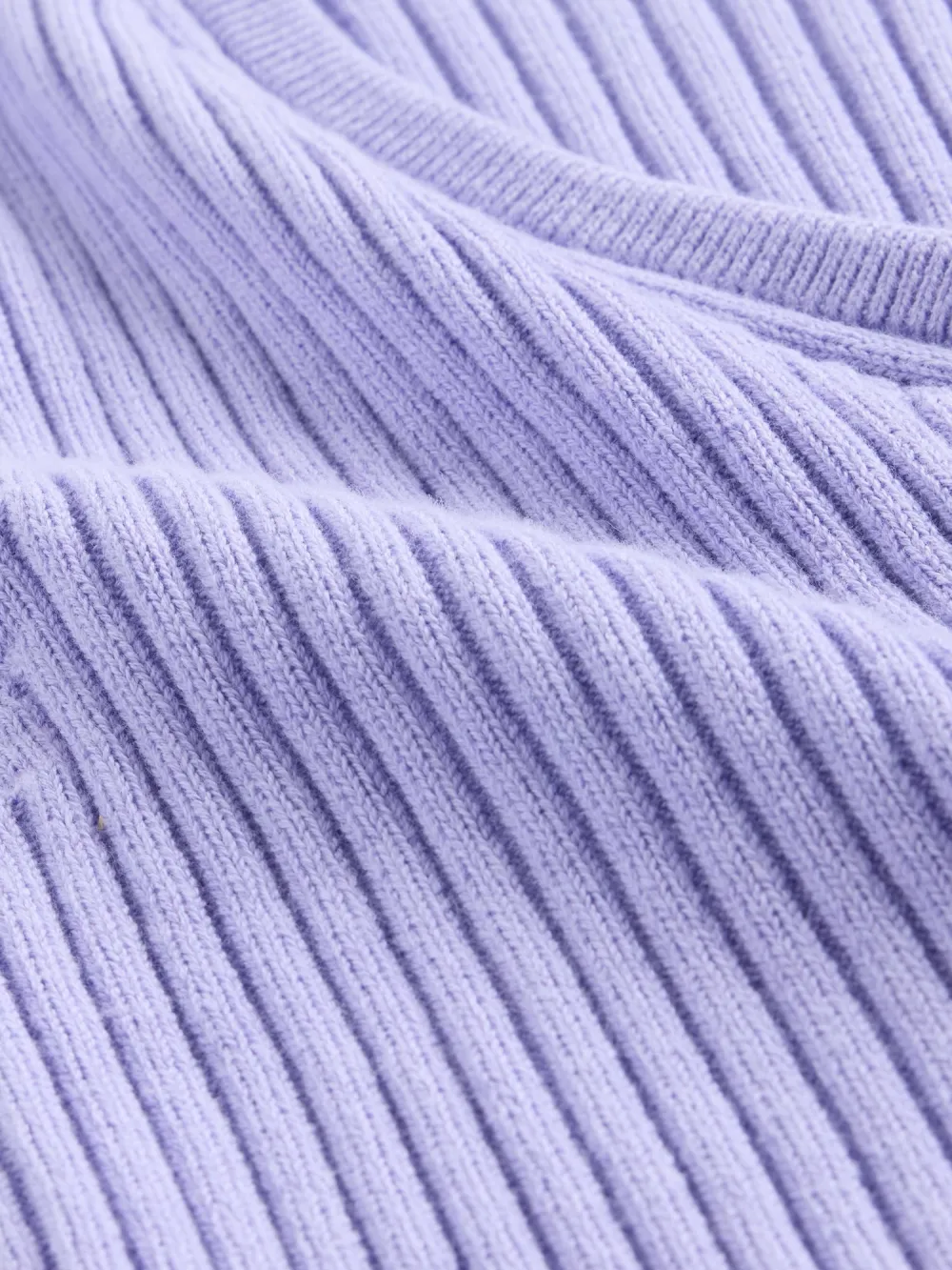 Fitted Ribbed Cardigan