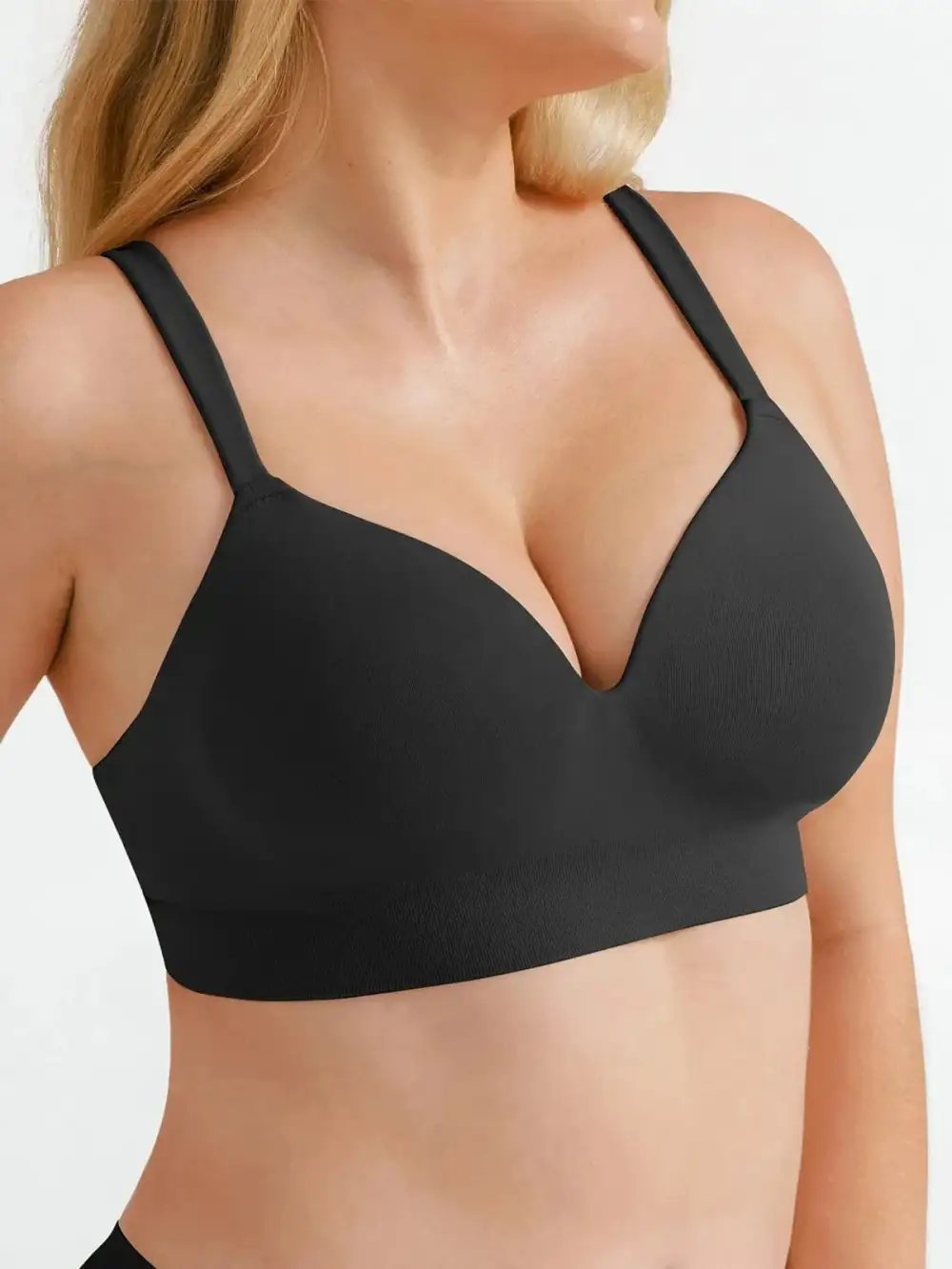 Seamless Wireless Comfort Wide Bra