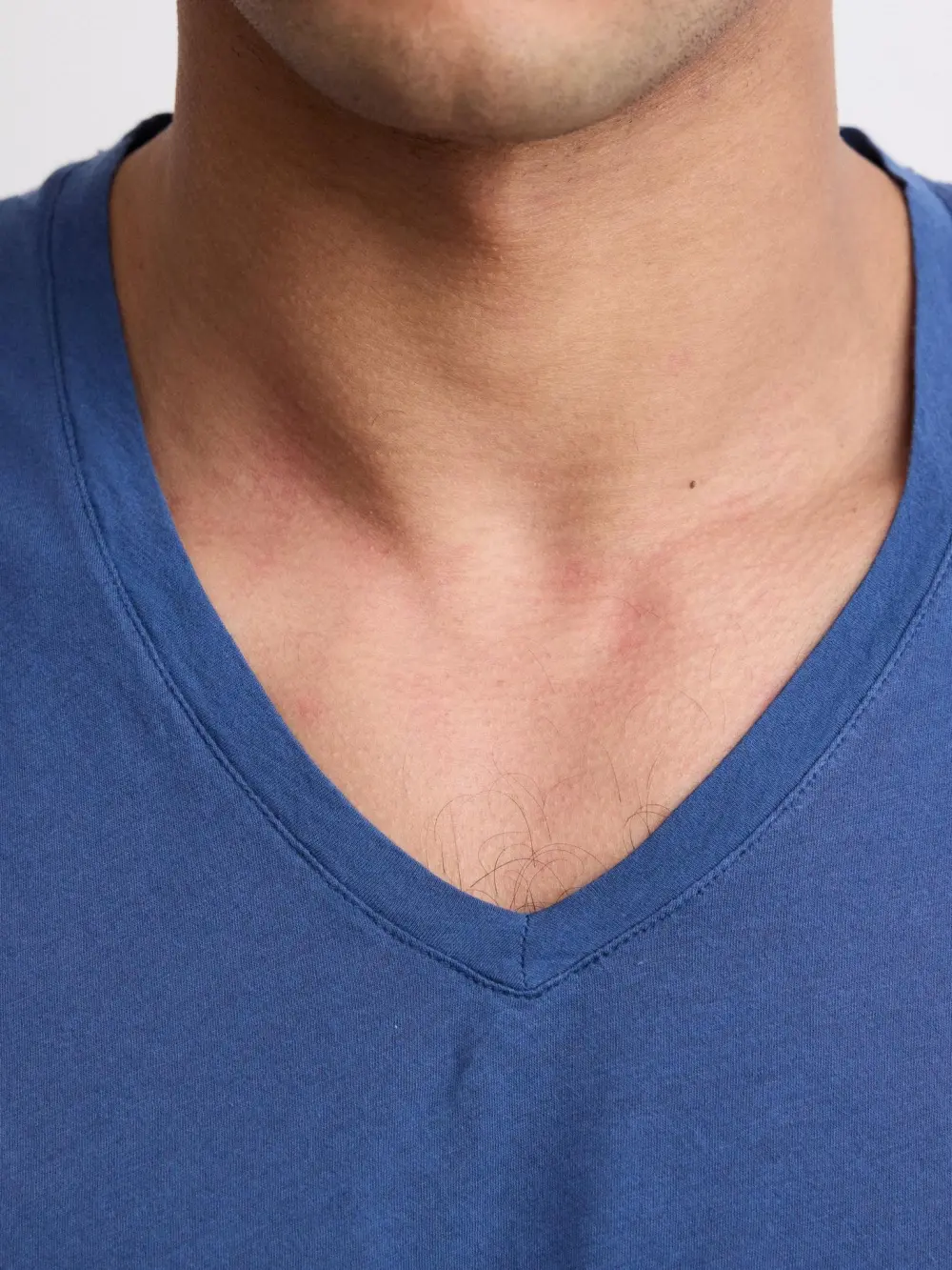 Comfortable Casual Breathable Soft Cobalt Blue T-Shirt