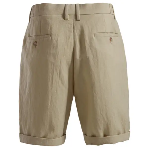 Pocketed Casual Shorts