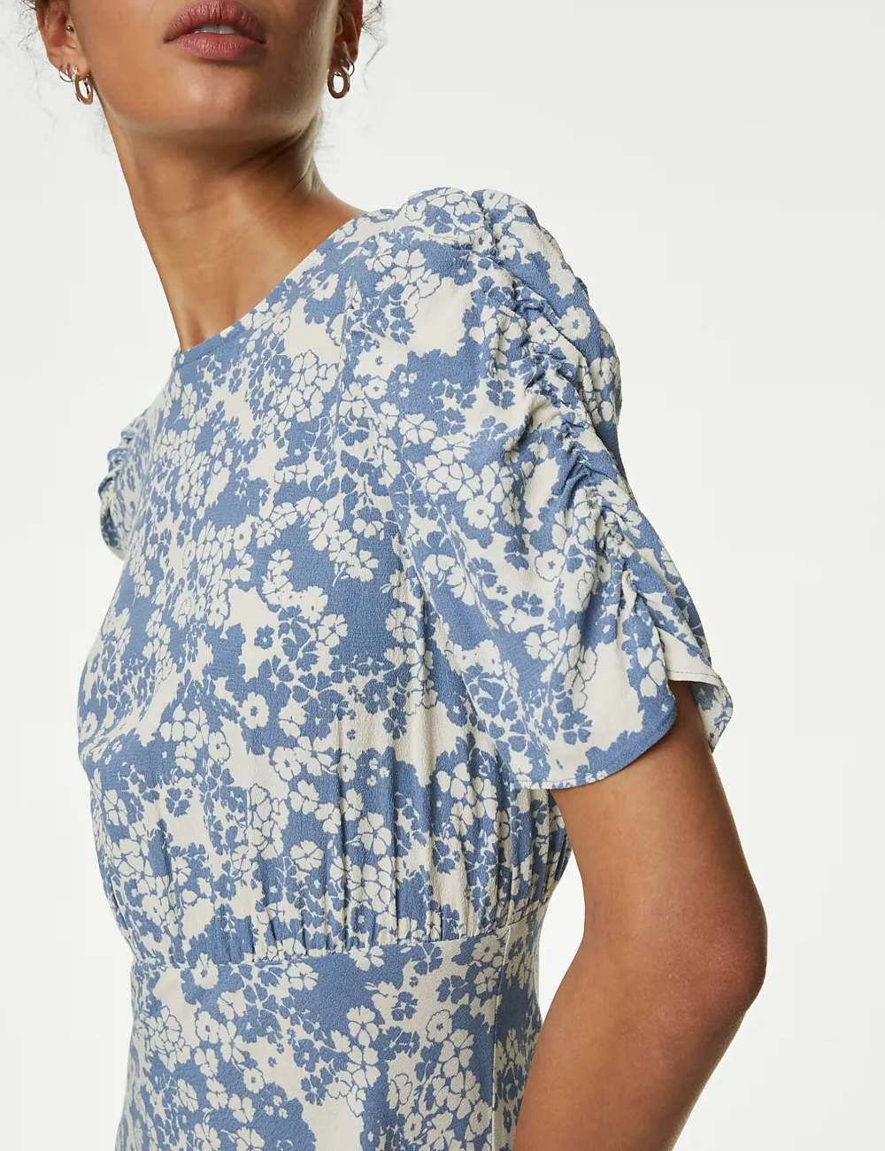 Ditsy Floral Maxi Tea Dress