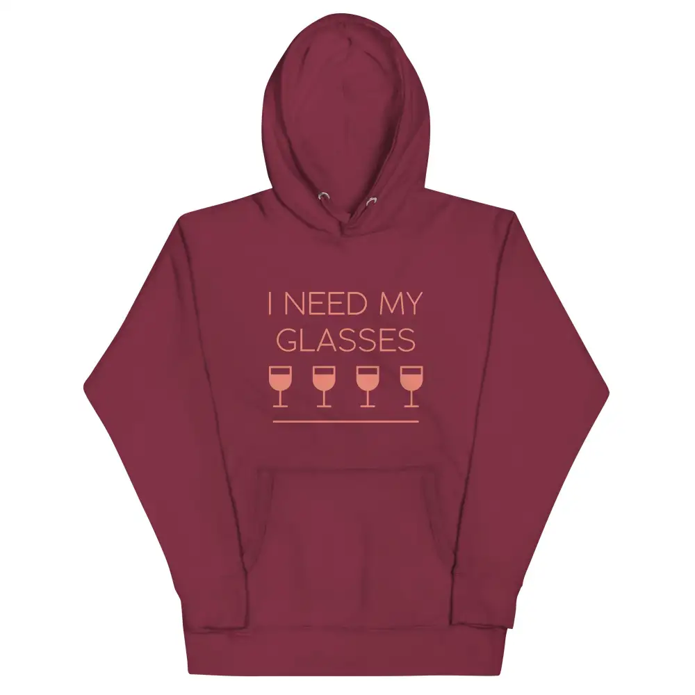 Need My Glasses Unisex Comfort Hoodie