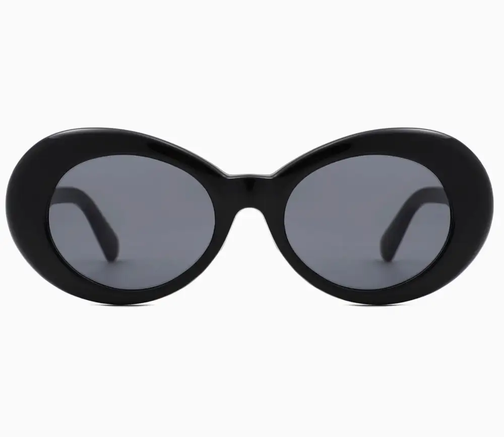 Retro Oval Oversized Sunglasses