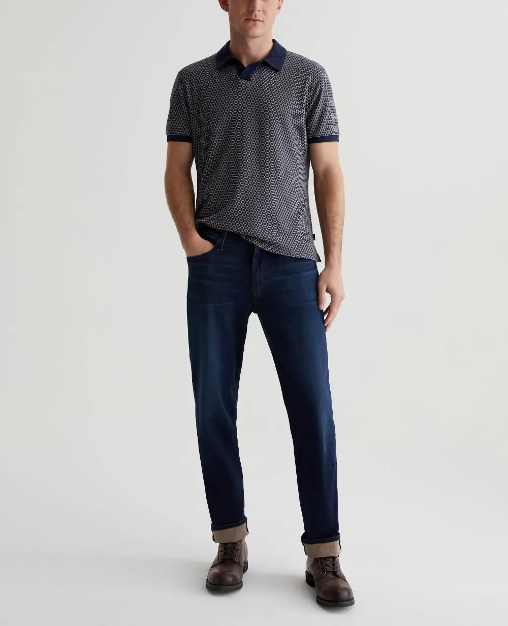 Men's Relaxed Tapered Bi Stretch Jeans