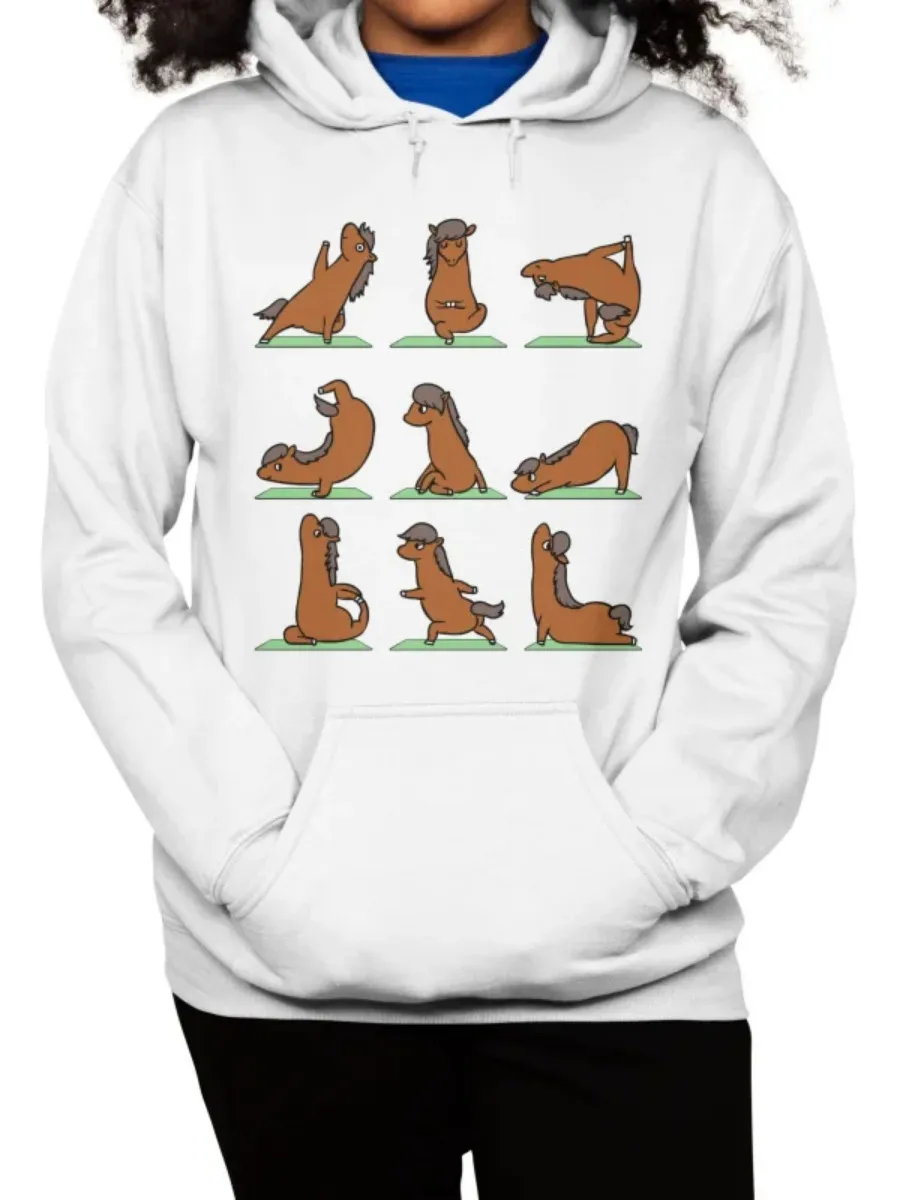 Funny Horse Graphic Hoodie