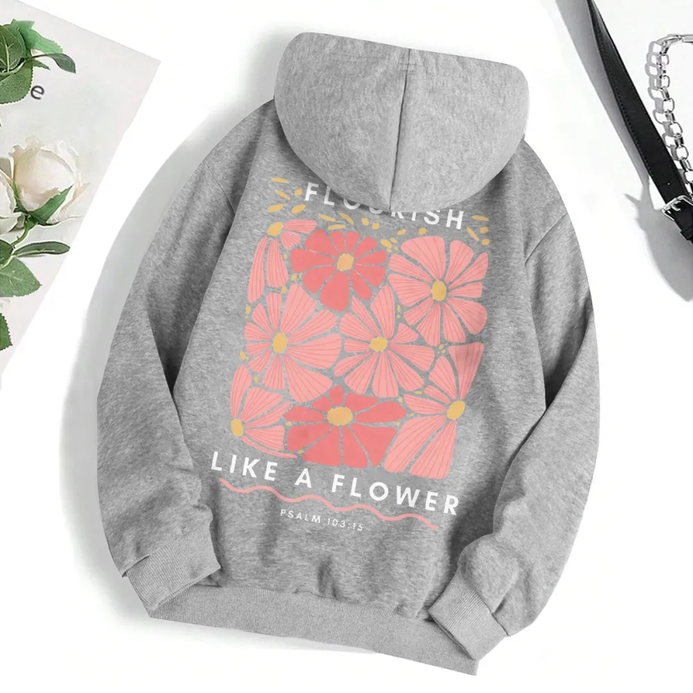 like a flower Bohemian flowers Women's Fashion Hoodie
