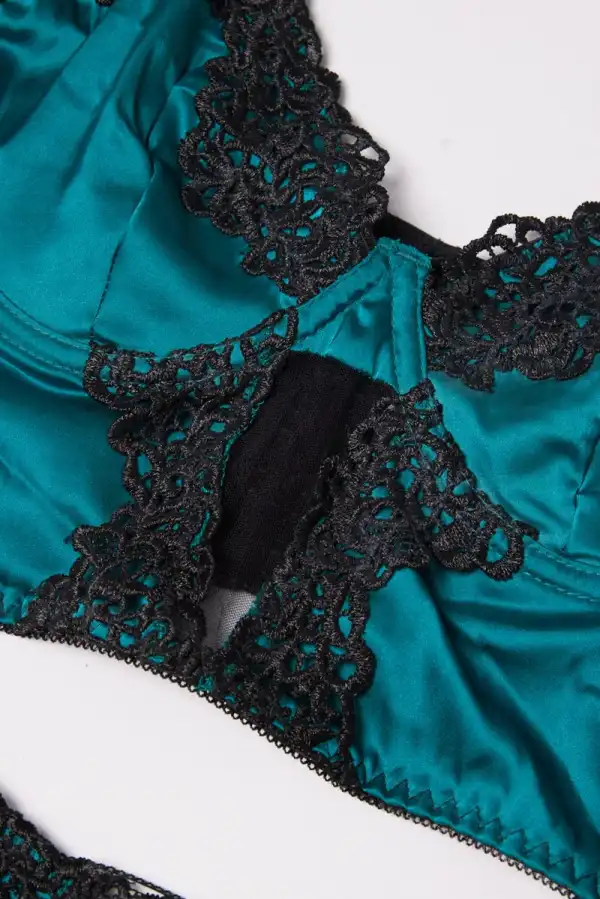 Cut Out Lingerie Set