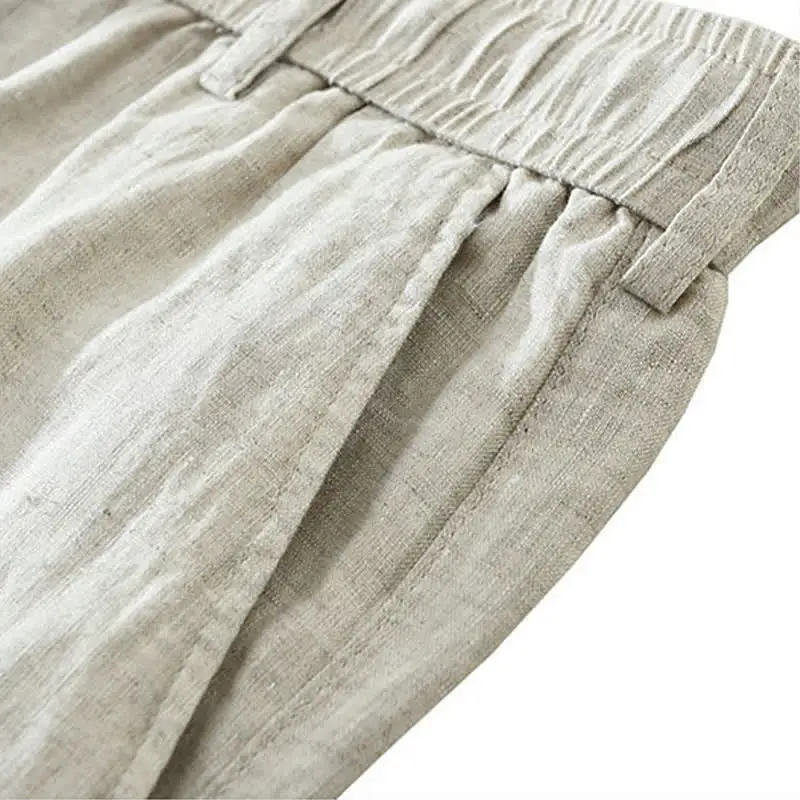 Drawstring Pocketed Shorts