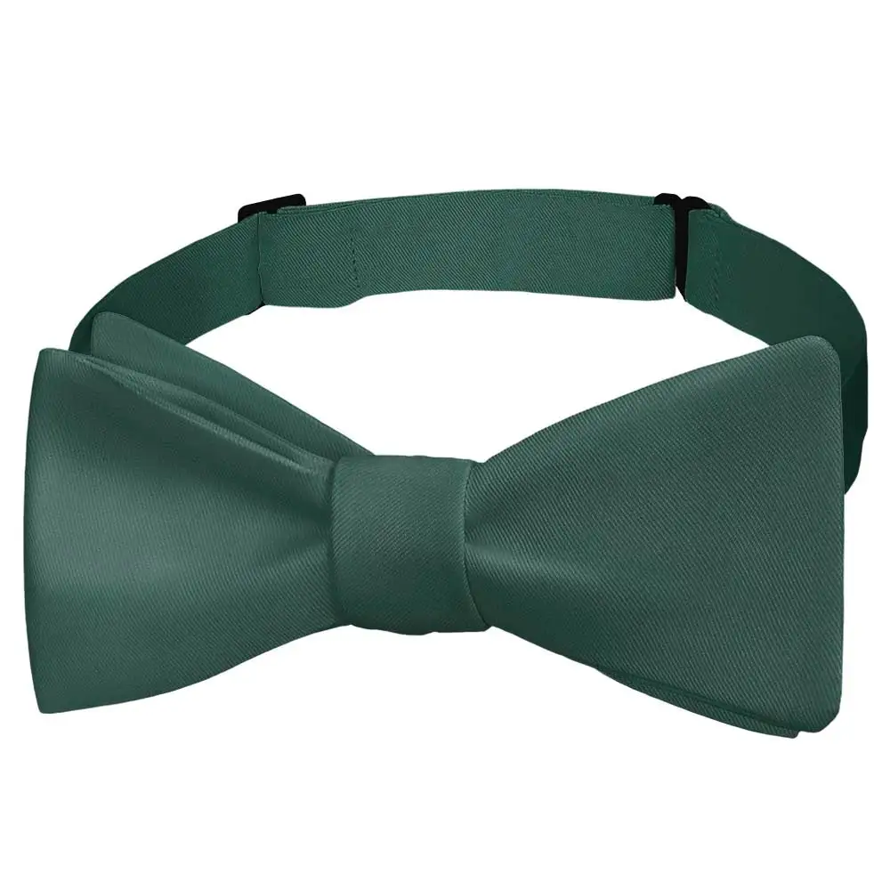 Distinctive Solid Pattern Bow Tie