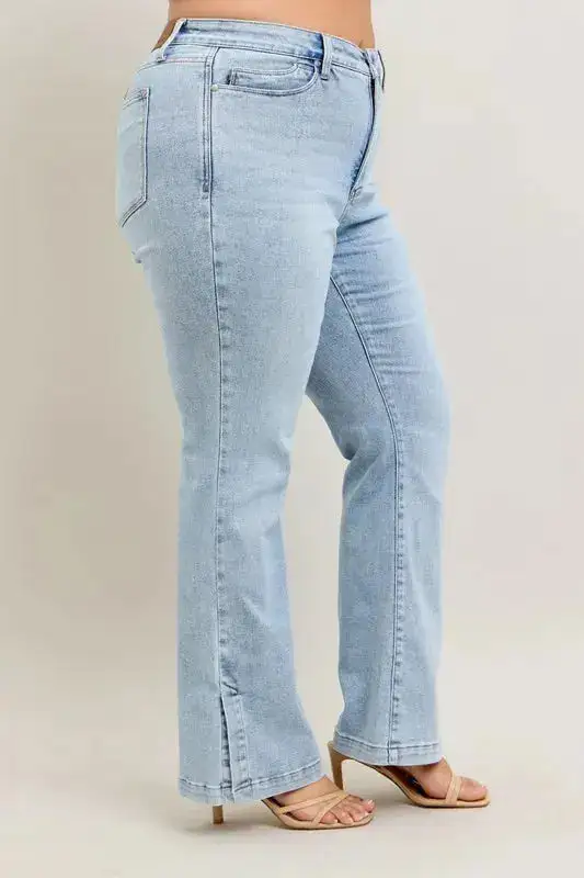 Stretch Tummy-Control Denim Jeans