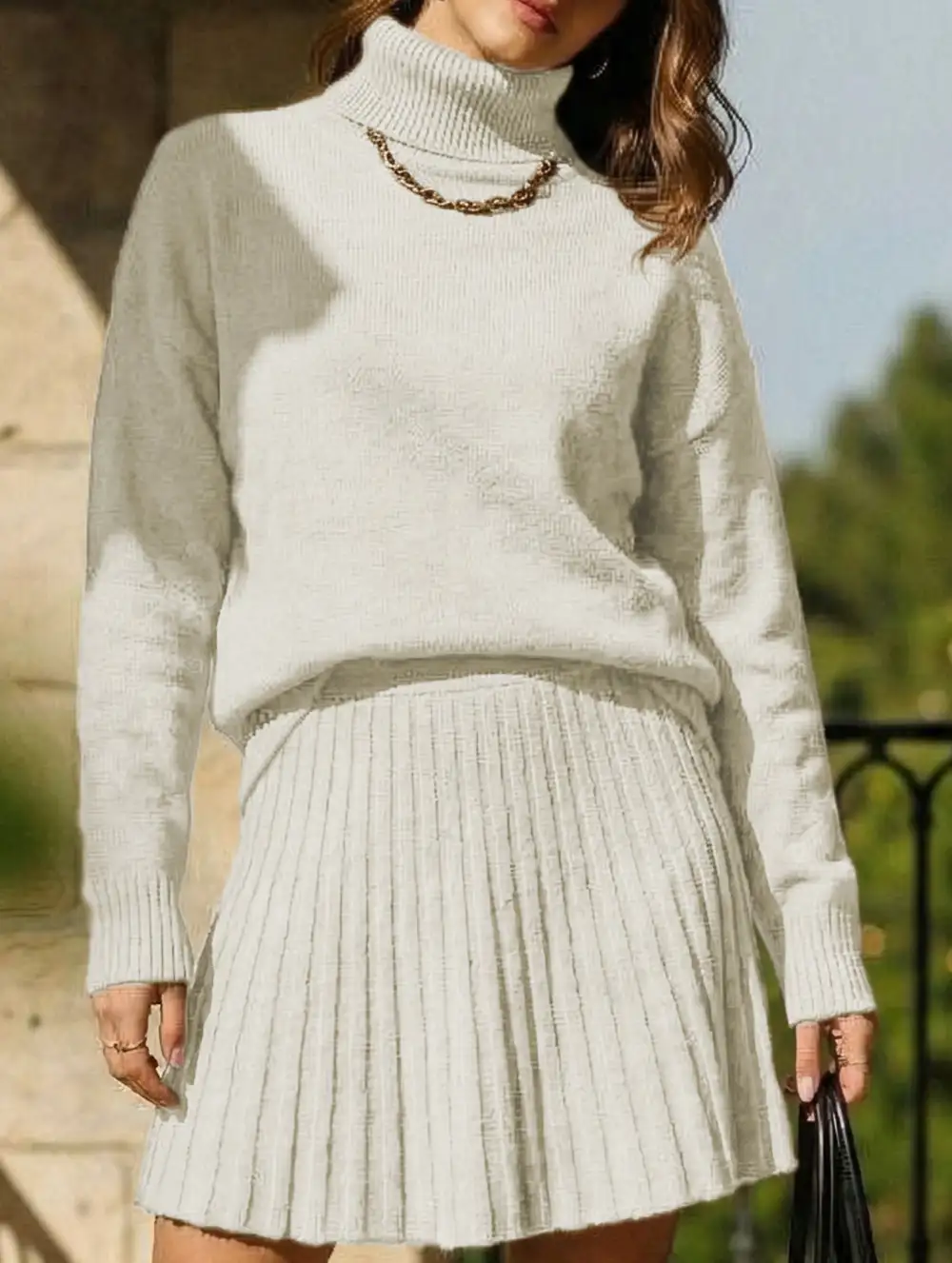 Knit Mini Skirt