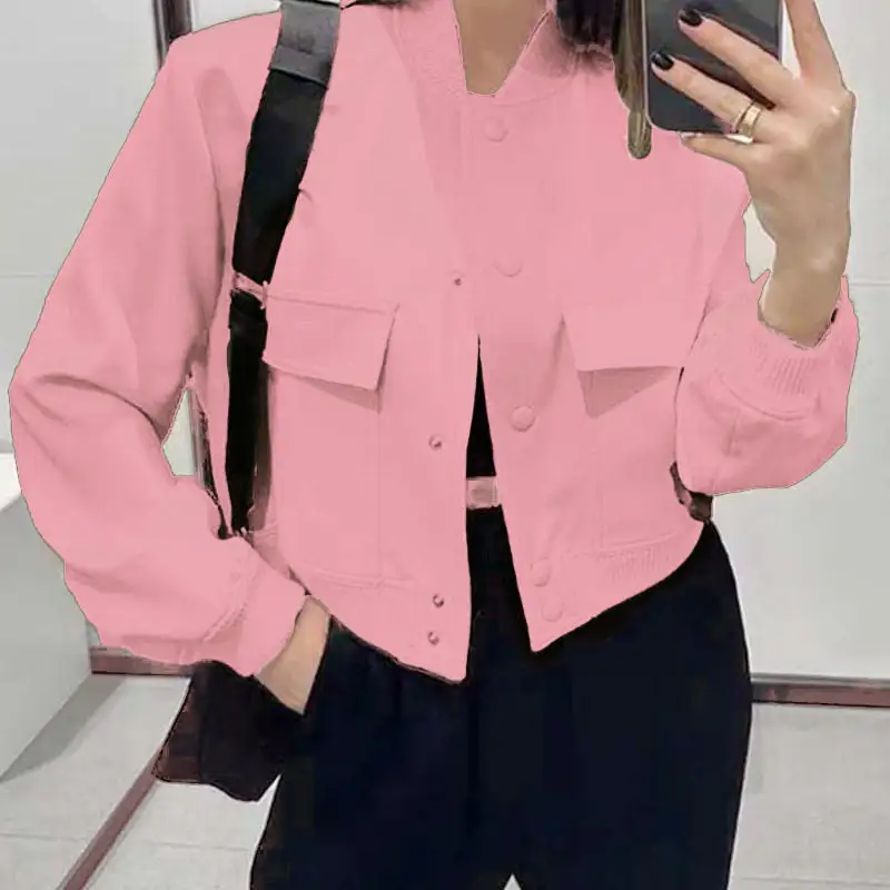 Longline Casual Outerwear Jacket