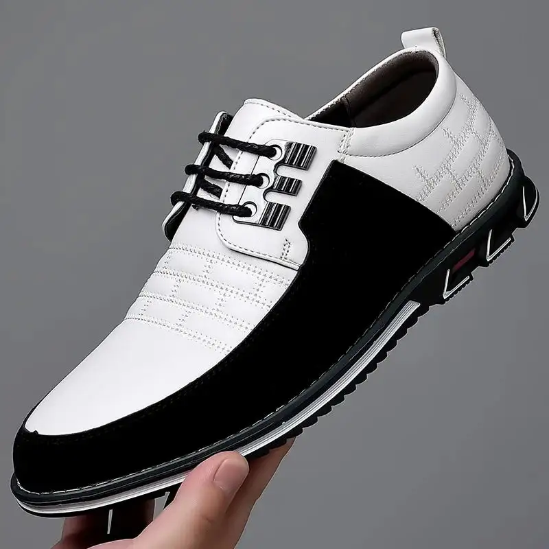 Two-Tone Business Casual Shoes