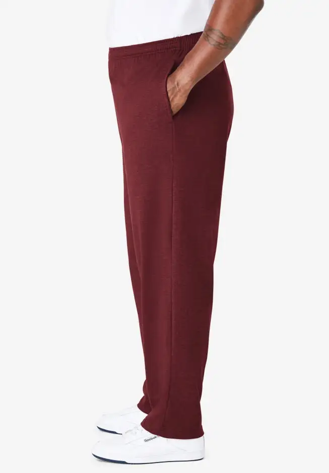 Lightweight Jersey Open Bottom Sweatpants