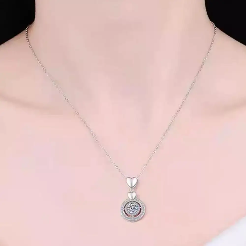 Minimal Sterling Silver Pendant Necklace