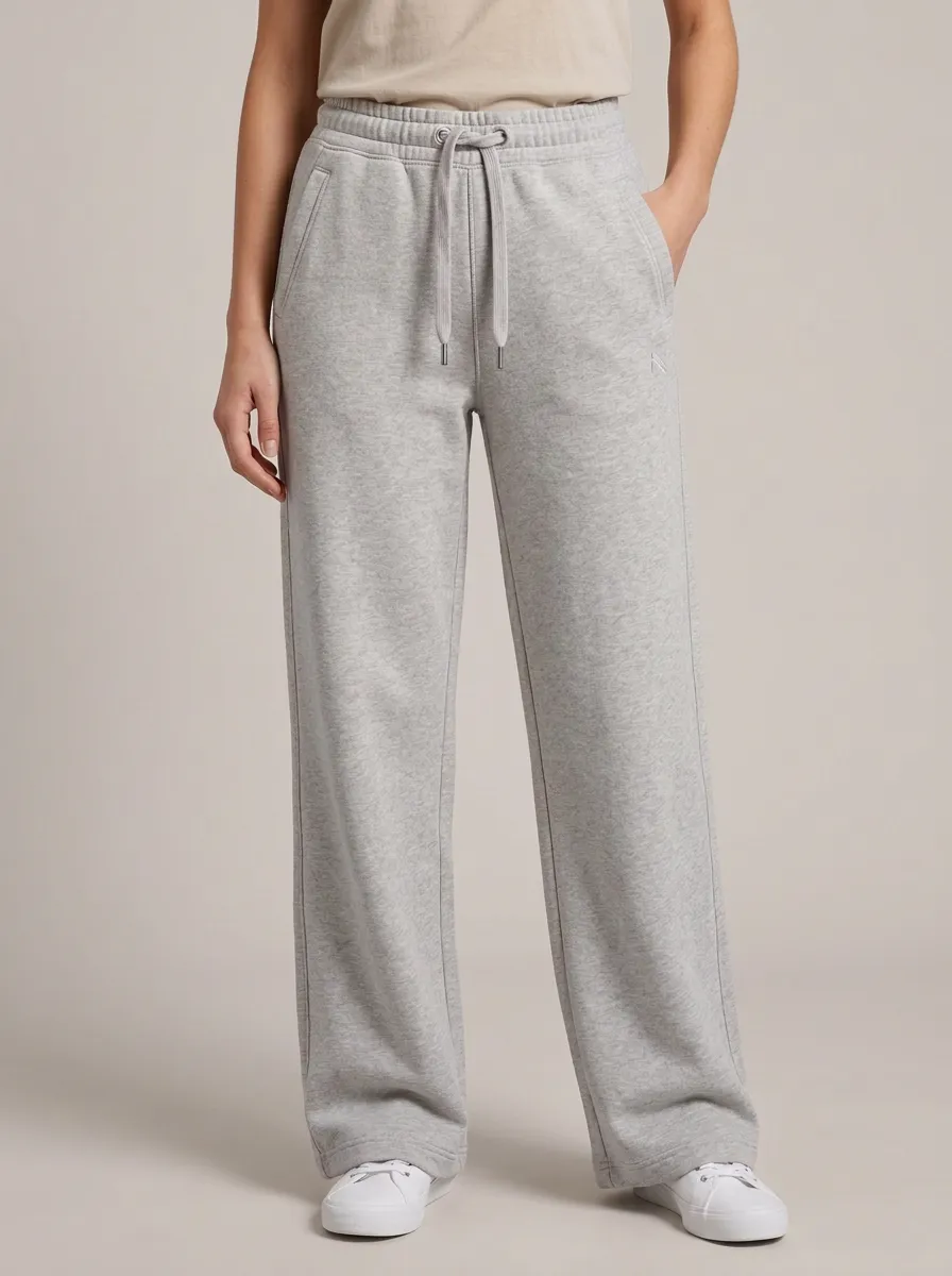 Women's Sport Inspired Embroidered Sport Pants