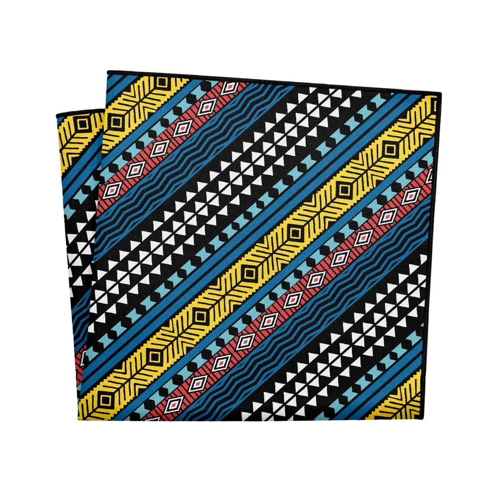 Modern Elegant Geometric Novelty Pocket Square