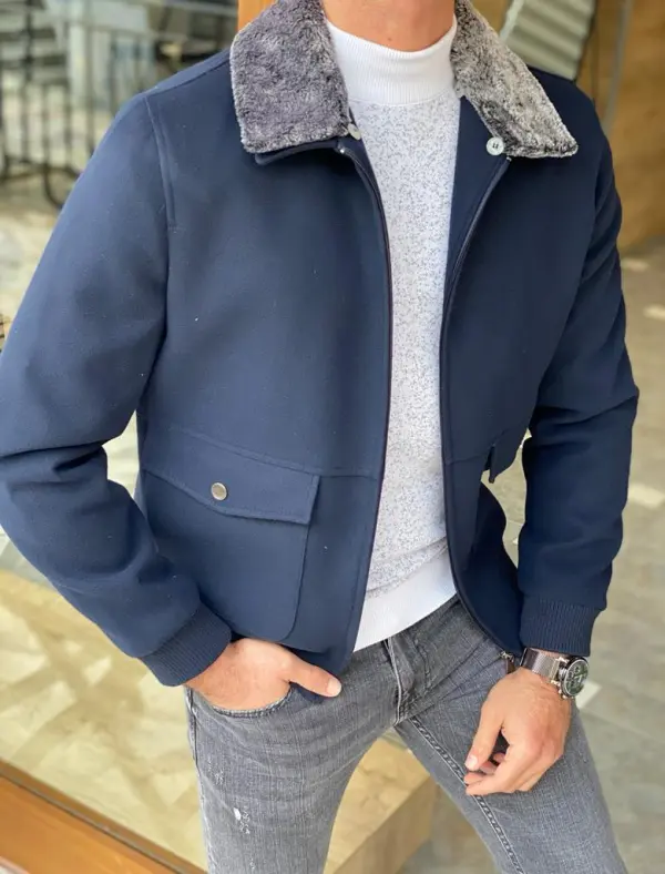 Relaxed Slim Fit Refined Tailored Coat