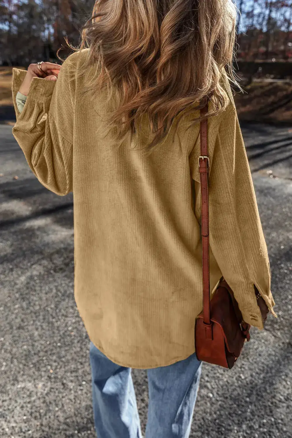 Everyday Button Front Pocketed Casual Jacket