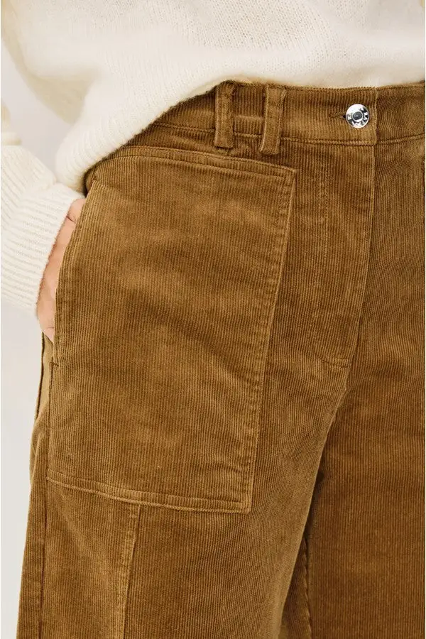 Ginger Corduroy Straight Leg Pants