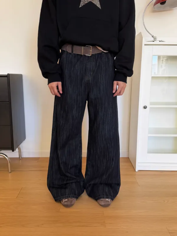 Retro Wide Leg Jeans