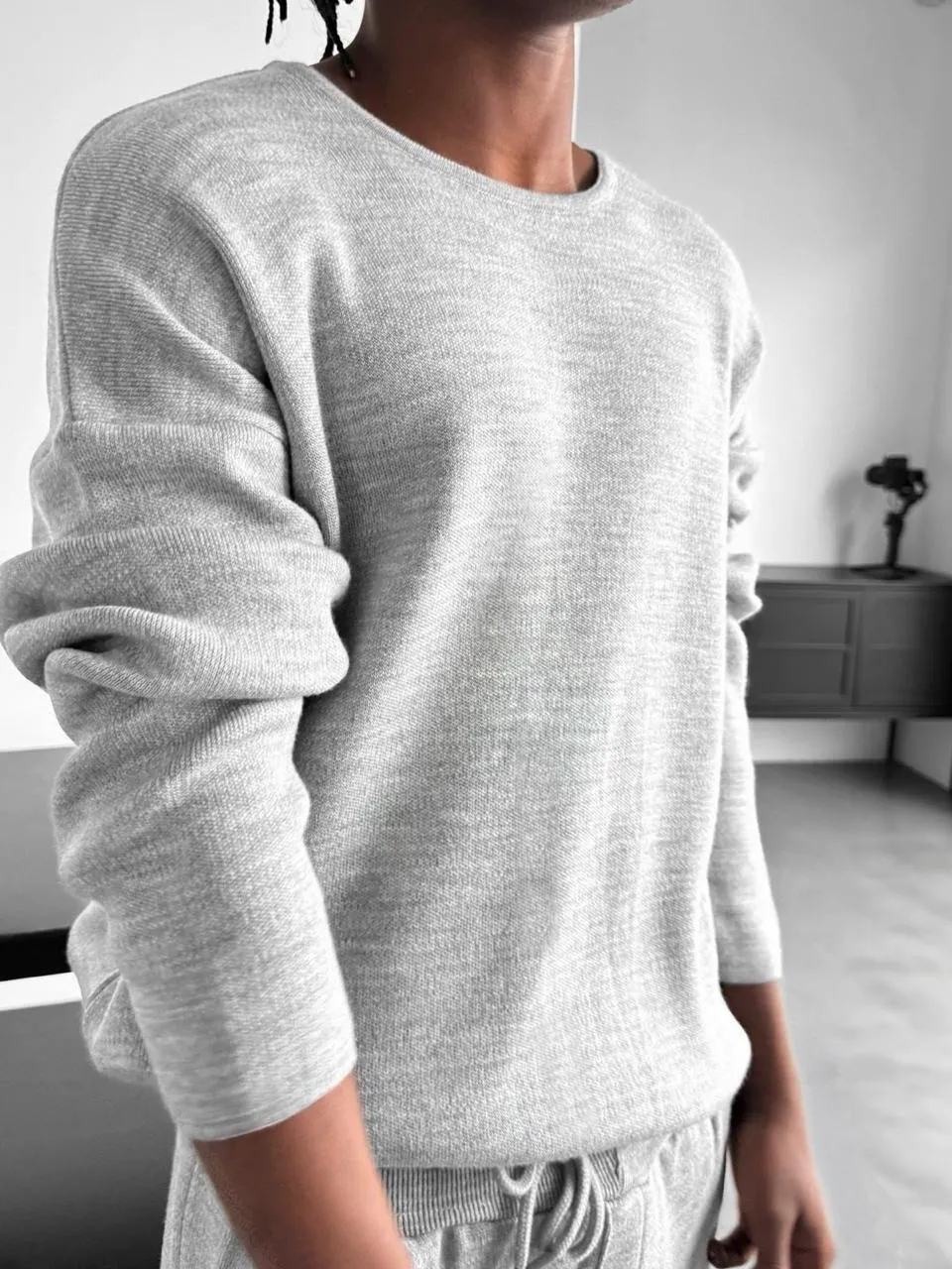 Streamlined Knit Sweater