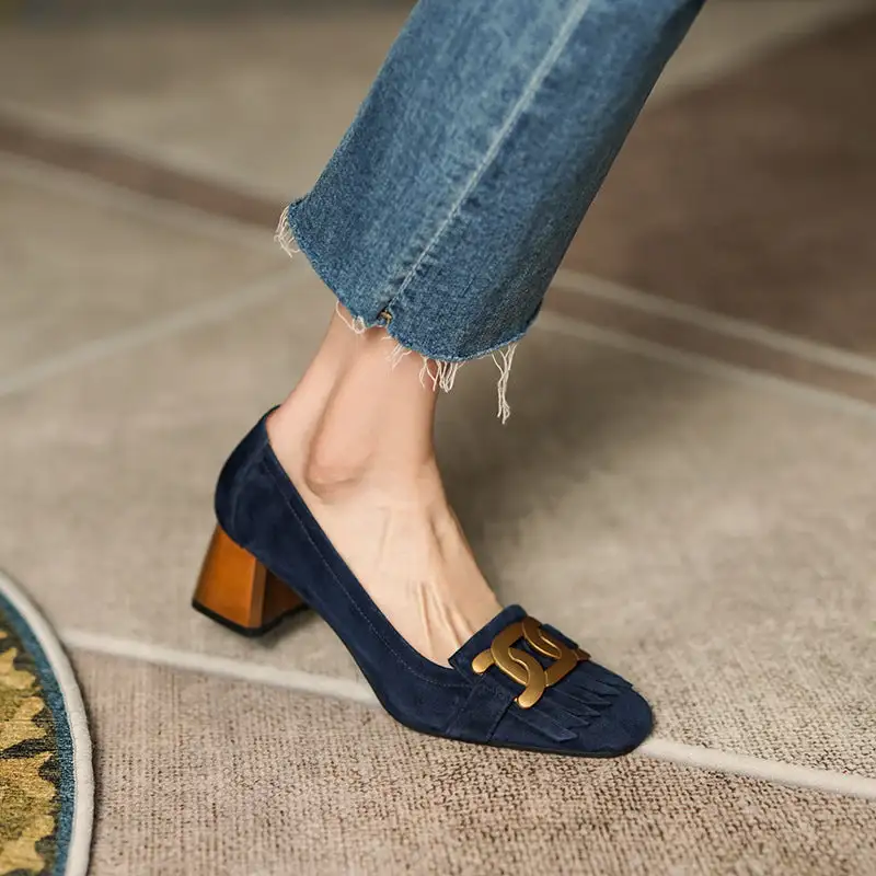 Chunky Heel Evening Ready High Heels