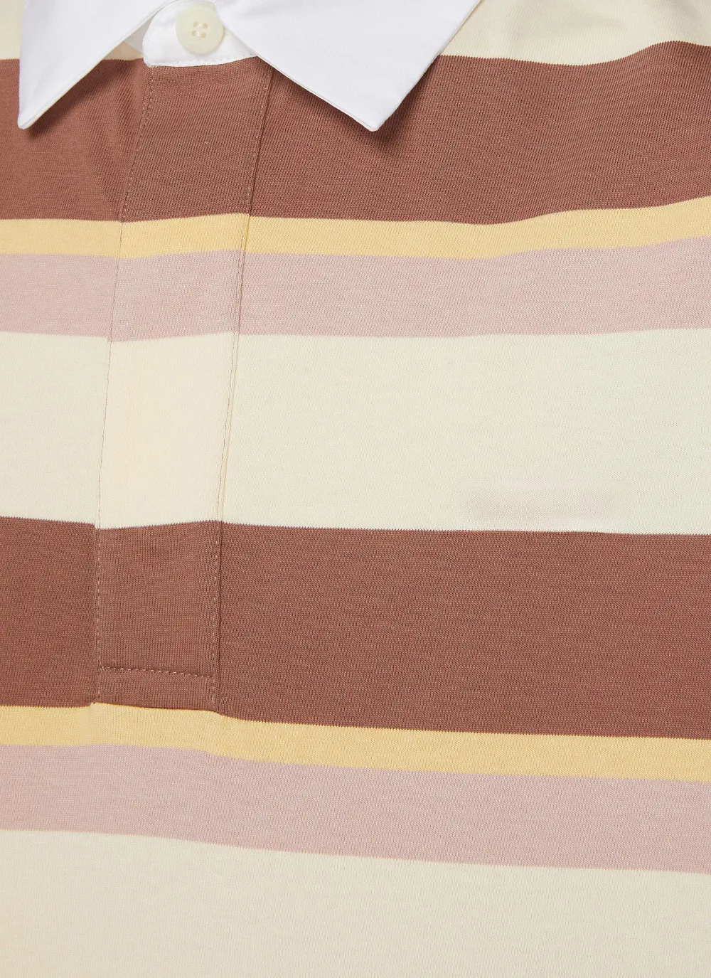 Retro Comfortable Striped Polo Shirt