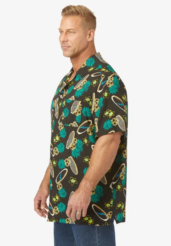 Printed Camp Shirt