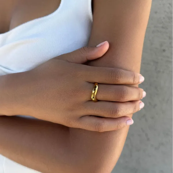 Classic Band Fashion Ring