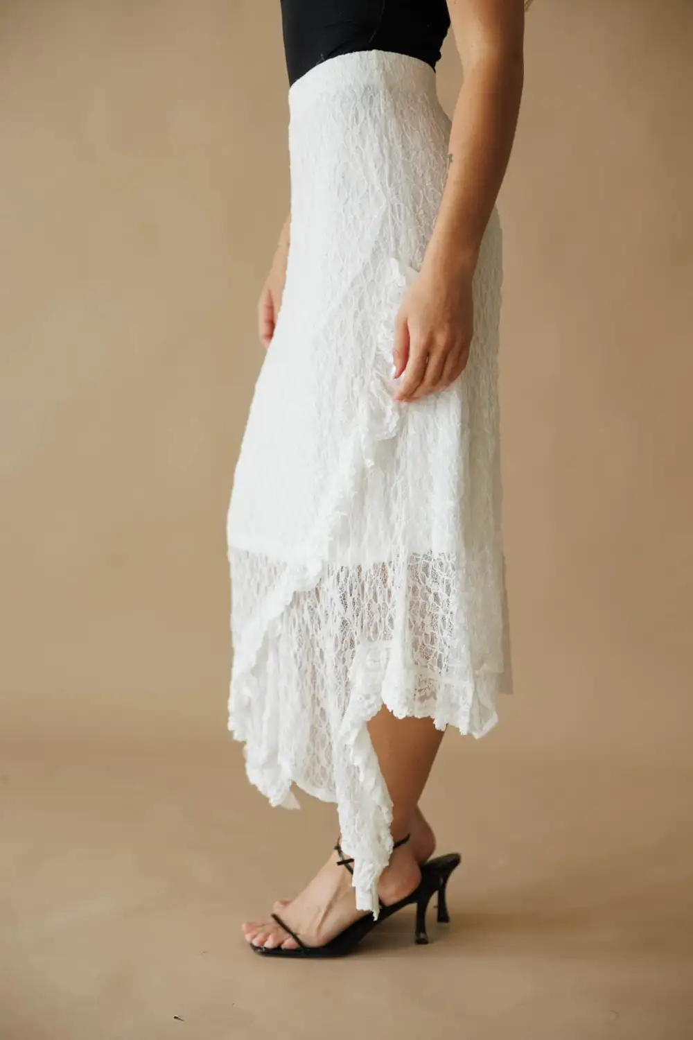 Lace Midi Skirt