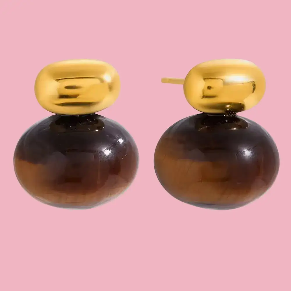 Tortoiseshell Double Earrings