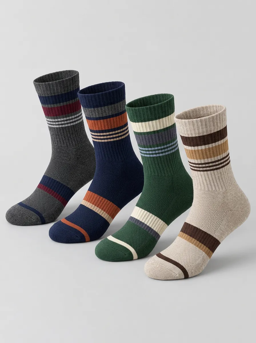 Men's Prescott Stripe Socks 9-Pack