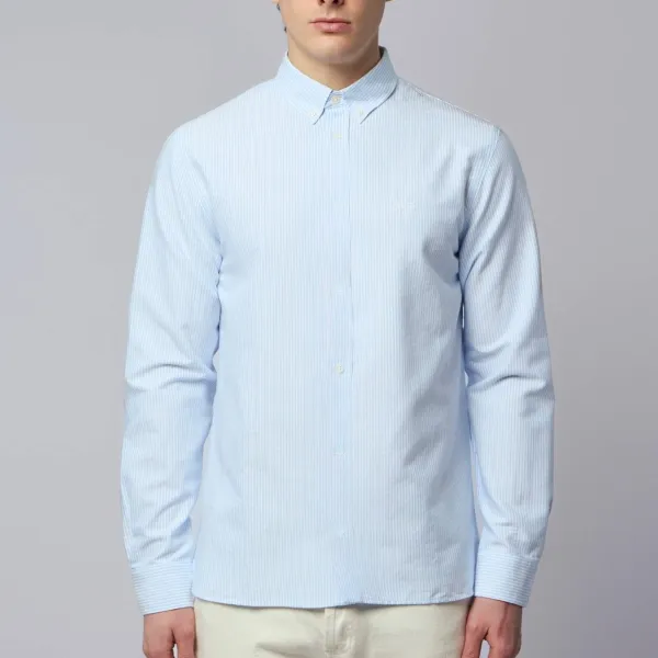 Easygoing Button Front Collared Shirt
