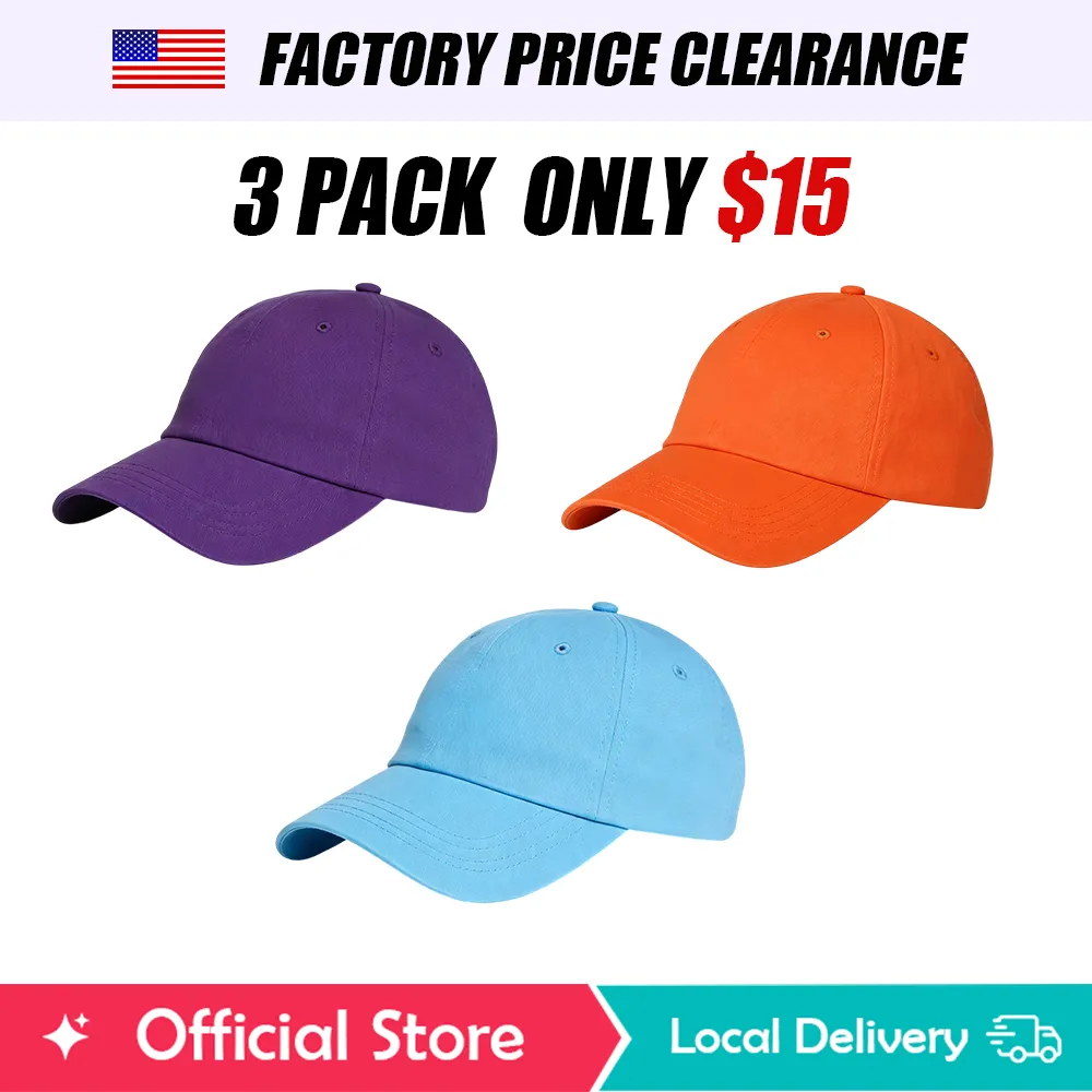 3 PACK Off-Duty Cap