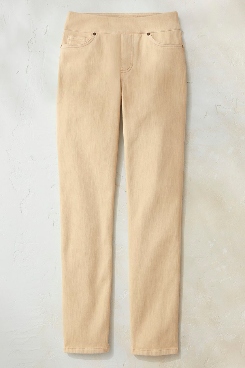 Knit Denim ShapeMe® Slim Leg Jeans