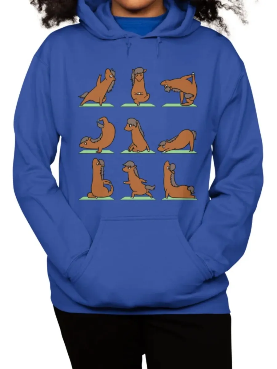 Funny Horse Graphic Hoodie