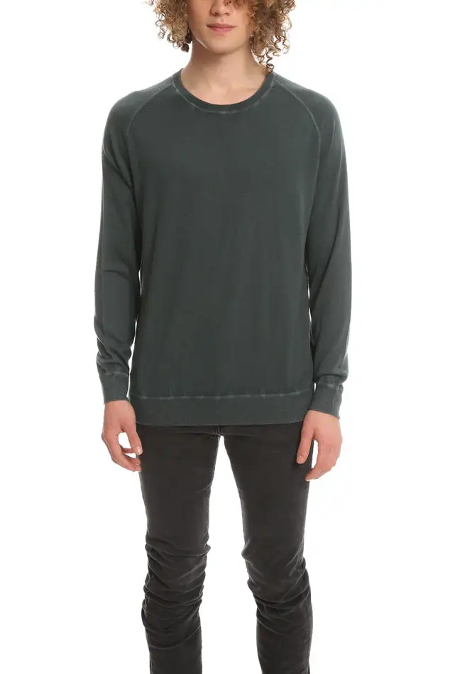 Crewneck Cashmere Knit Sweater
