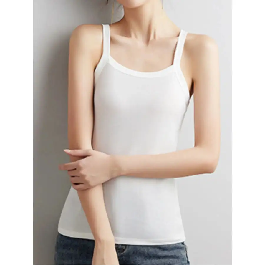Plus Size Scoop Neck Tank Top