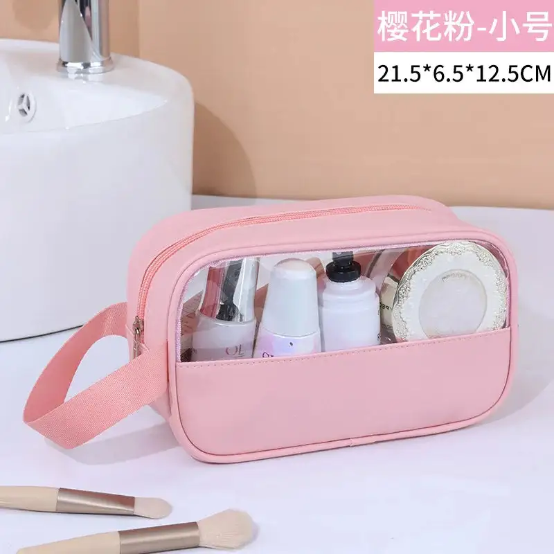 Contemporary Utility: Multifunctional Transparent Accessory Bag