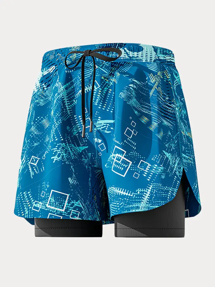 Printed Quick Dry Boardshorts